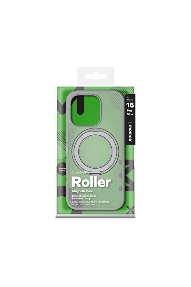 Roller CaseForm Magnetic Case iPhone 16 Pro Max (Light Grey) - 1