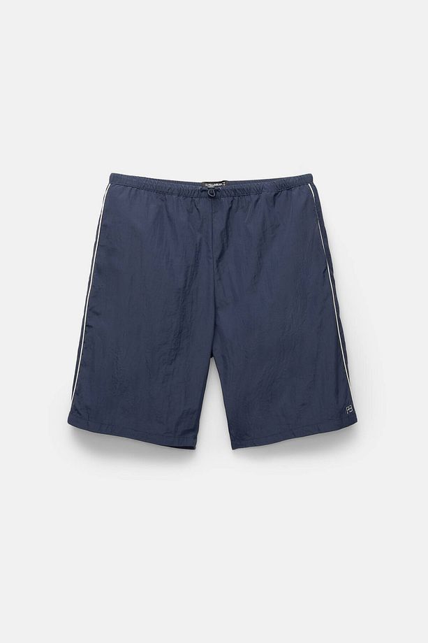 Yan şeritli jogger bermuda şort - 7