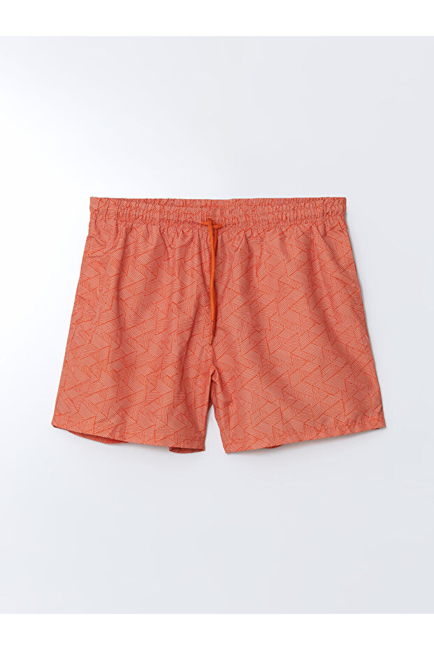Create Your Style from Uzg Store |   Short Length Patterned Men's Swim Shorts - 5