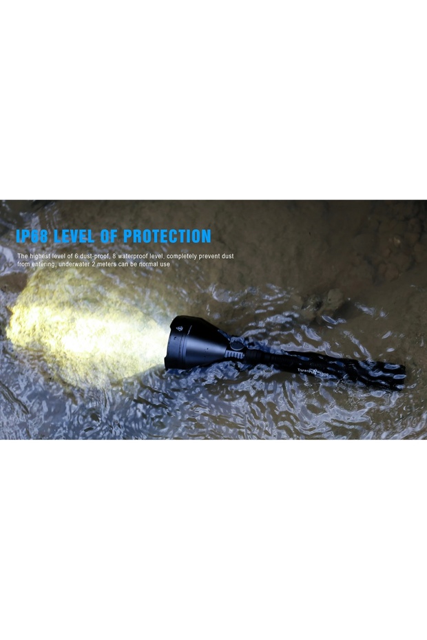 4800 Lümen Tüfek Feneri,prosefyonel Avcı El feneri kiti LED yüksek güçlü,T90R ,Şarj edileb - 8