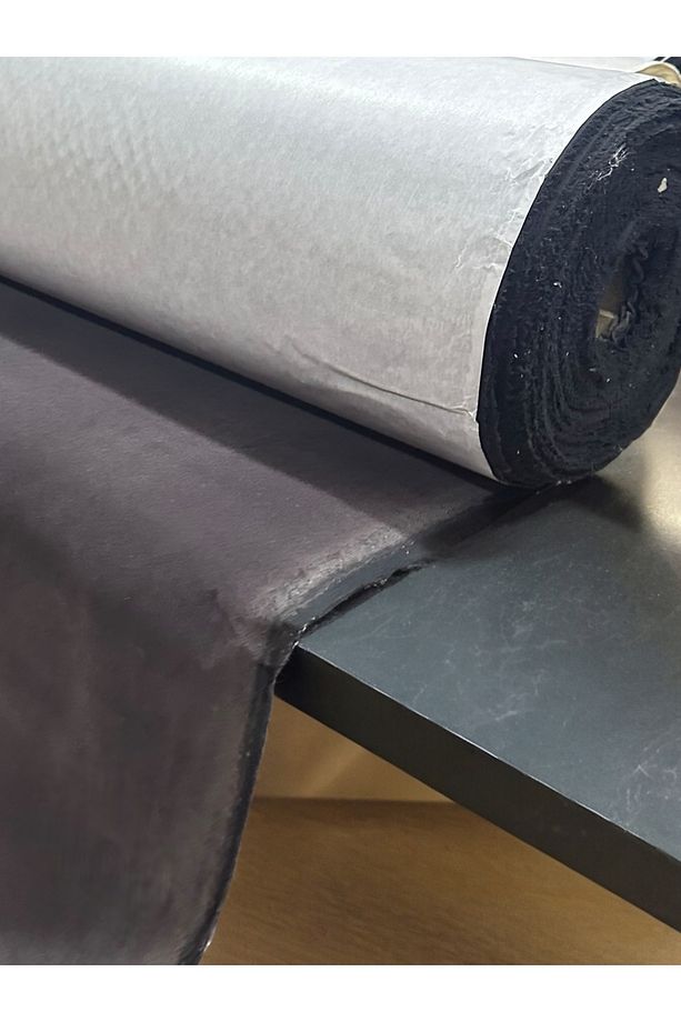 Yapışkanlı Süet Kadife Kumaş 150 X 100cm İz Yapmaz Kadife, Kaplama Kumaş Ev Tekstili, Araç Kaplama - 1