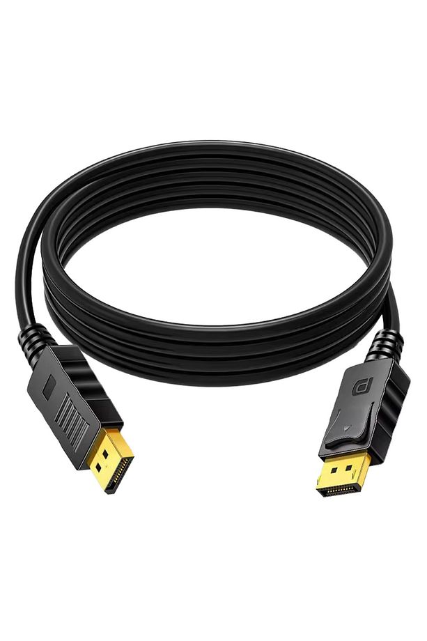 Display Port Kablo 1.5mt Oyuncu Bilgisayarı İçin Dp to Dp 4K HD 144Hz - 165Hz Monitör Kablo - 5