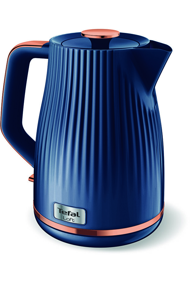 Loft 3000 Watt Su Isıtıcı Kettle - Mavi - 1,7 Litre - 1