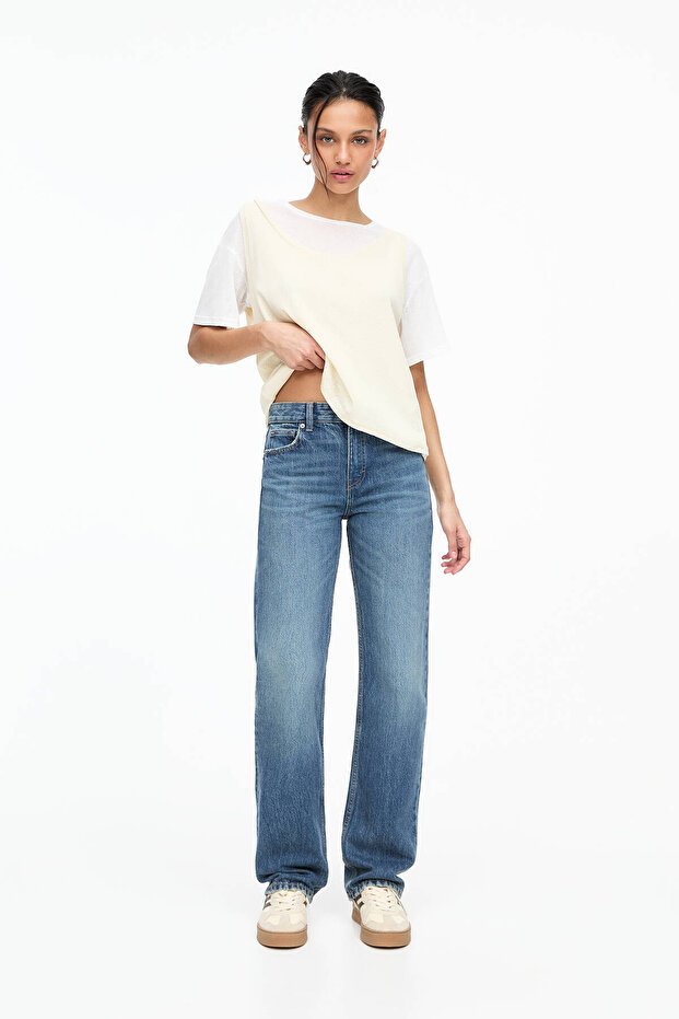 Orta bel straight fit jean - 2