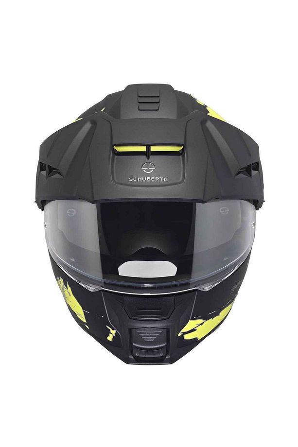 E2 Atlas Yellow Çene Açılır Kask - 1