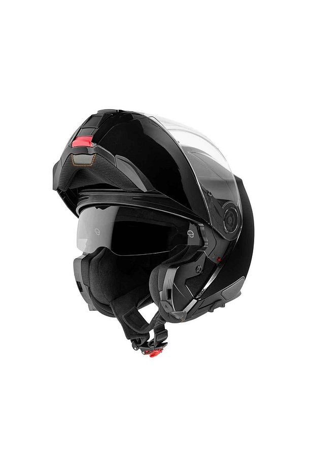 Schubert C5 Glossy Black Çene Açılır Kask - 4