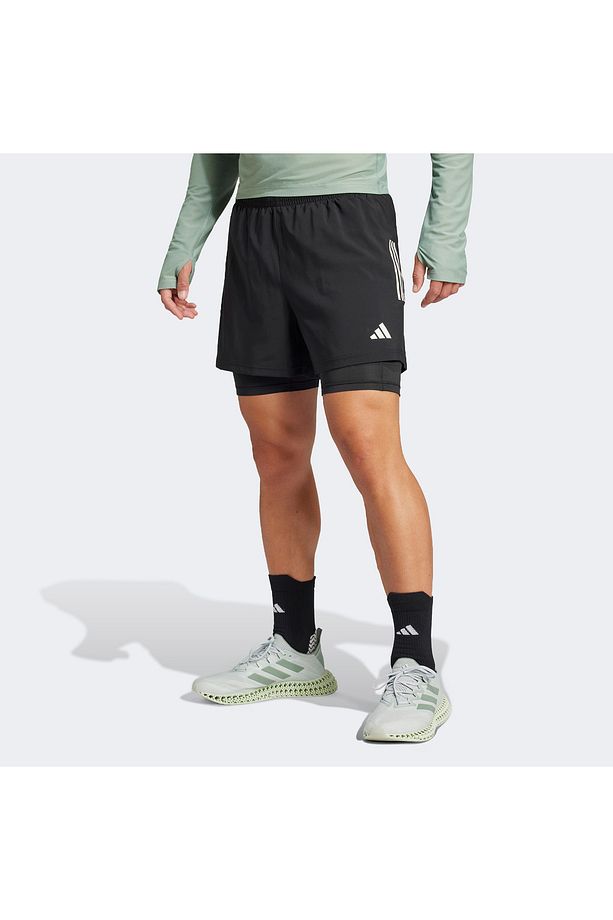 Own The Run Climacool 2 In 1 Erkek Siyah Şort - 2