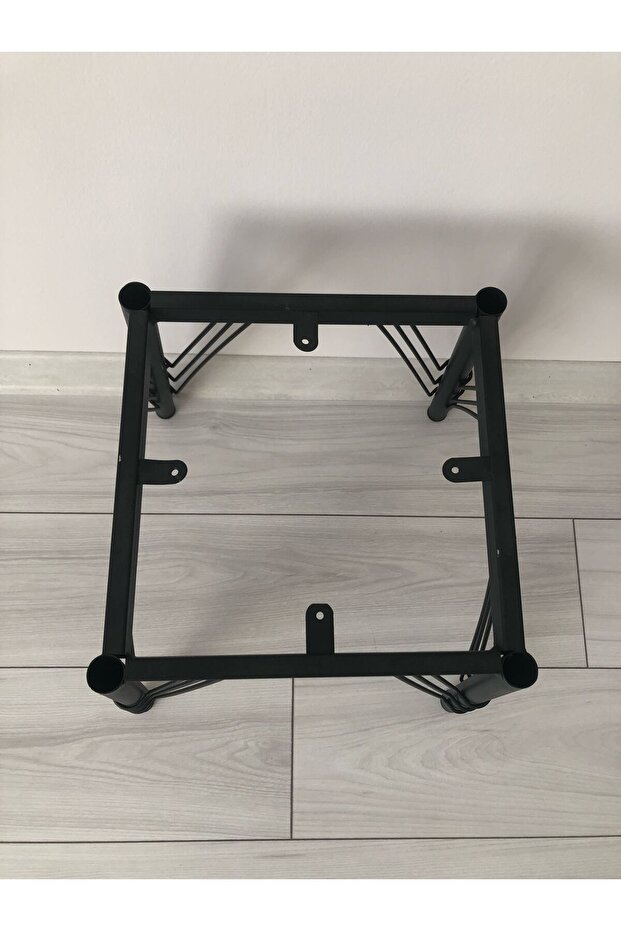 METAL, 40 CM SİYAH STATİK BOYALI SANDALYE AYAĞI (2 ADET) - 2