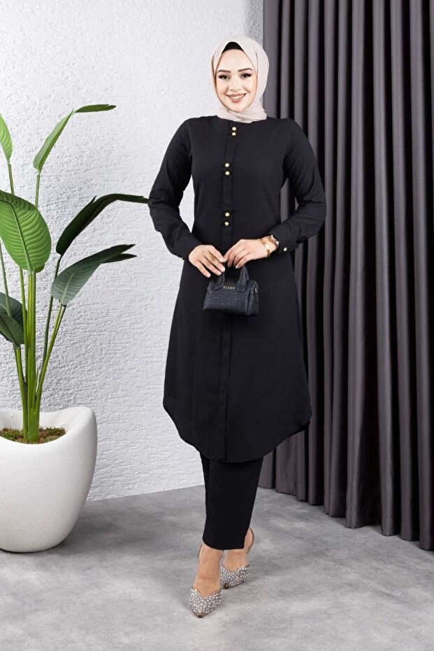 Buttoned Double Set - 1