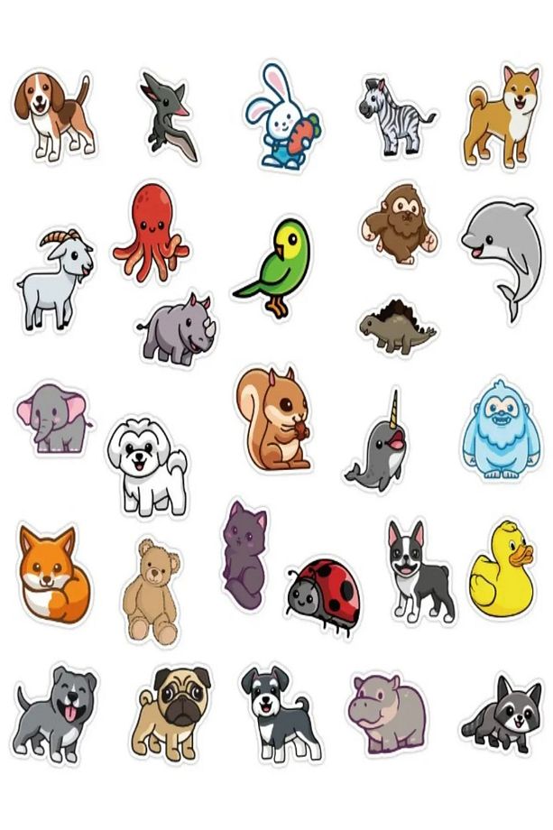 Sticker Notebook 1000 Adet Sticker defteri - 5