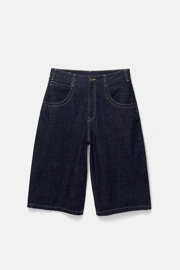 Super baggy STWD denim bermuda şort - 7
