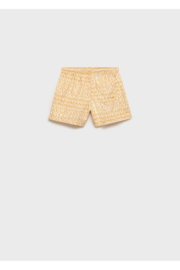 Patterned String Swimsuit - 2