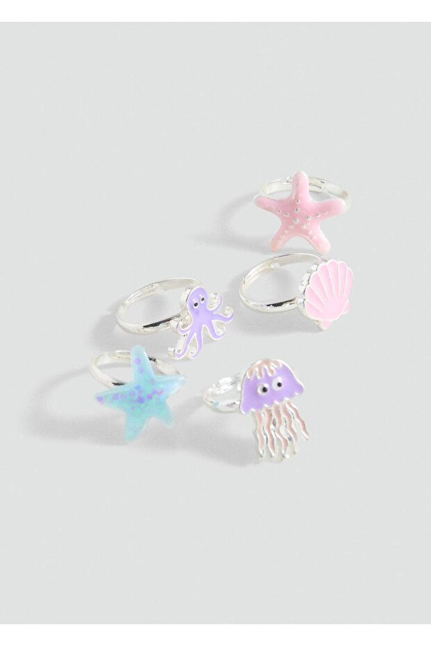 5 gemischte Ringe - 1