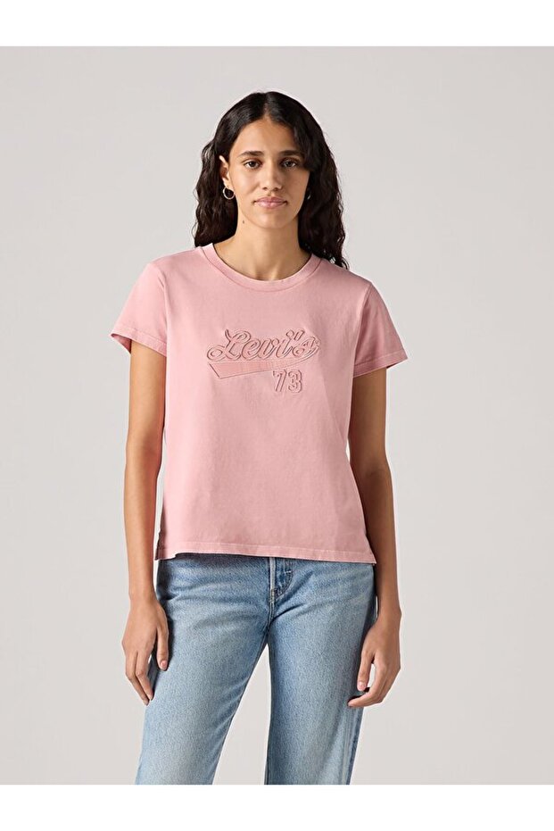 Graphic Boxy Tişört - 1