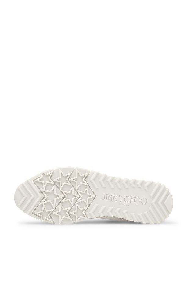 İnci Detaylı Örgü Sneaker Ayakkabı - 4
