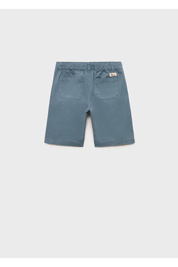Bermudashorts mit elastischem Bund - 4