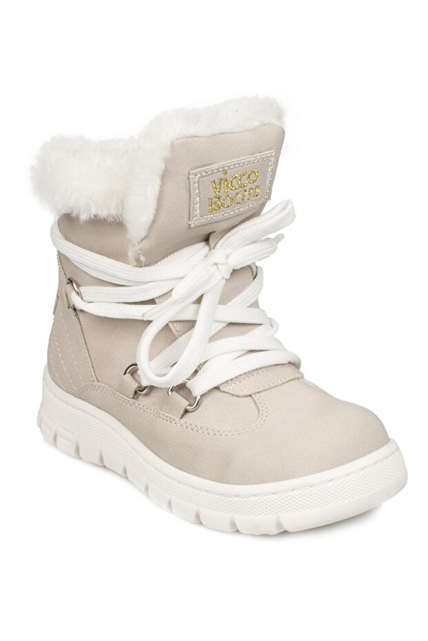 V1059159 Daily Children's Boots Beige Shoes