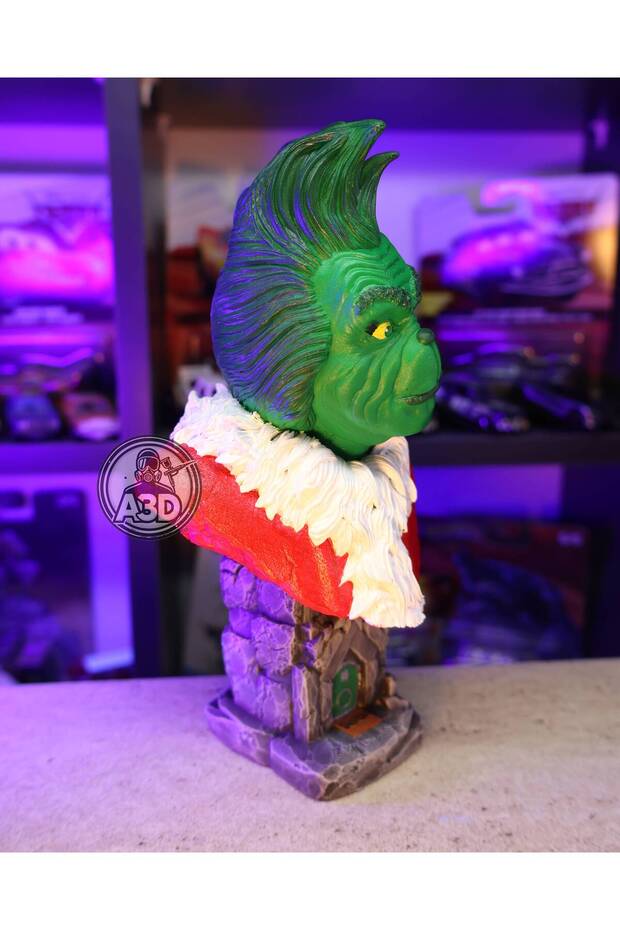 Grinch Büst Figür - 3