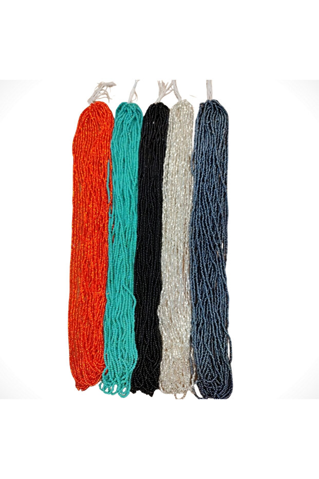 10 Renk Cam Kum Boncuk 0.11 Numara - 5