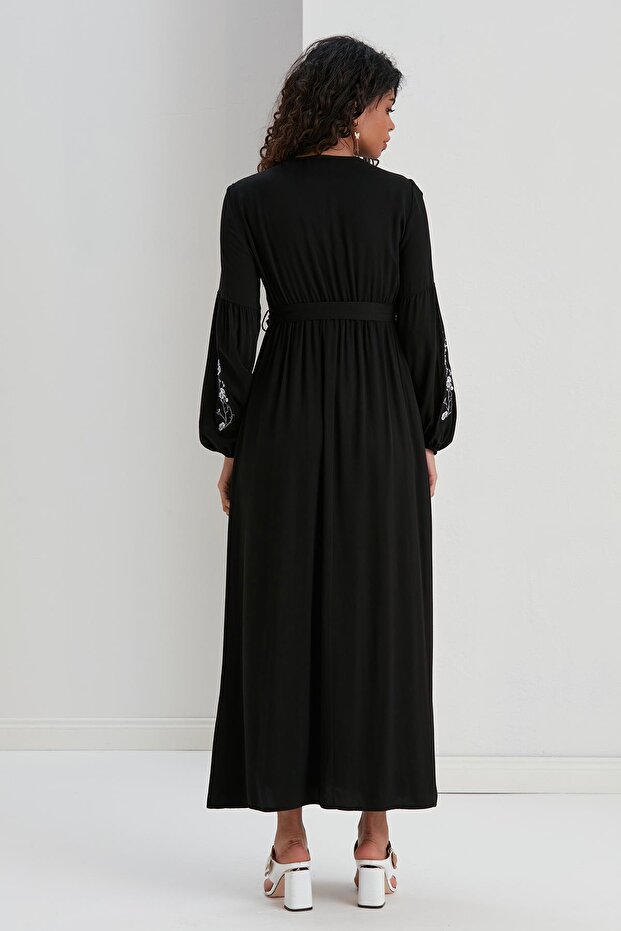 ROCHIE LUNGĂ DE MATERNITATE BUMBAC - 4