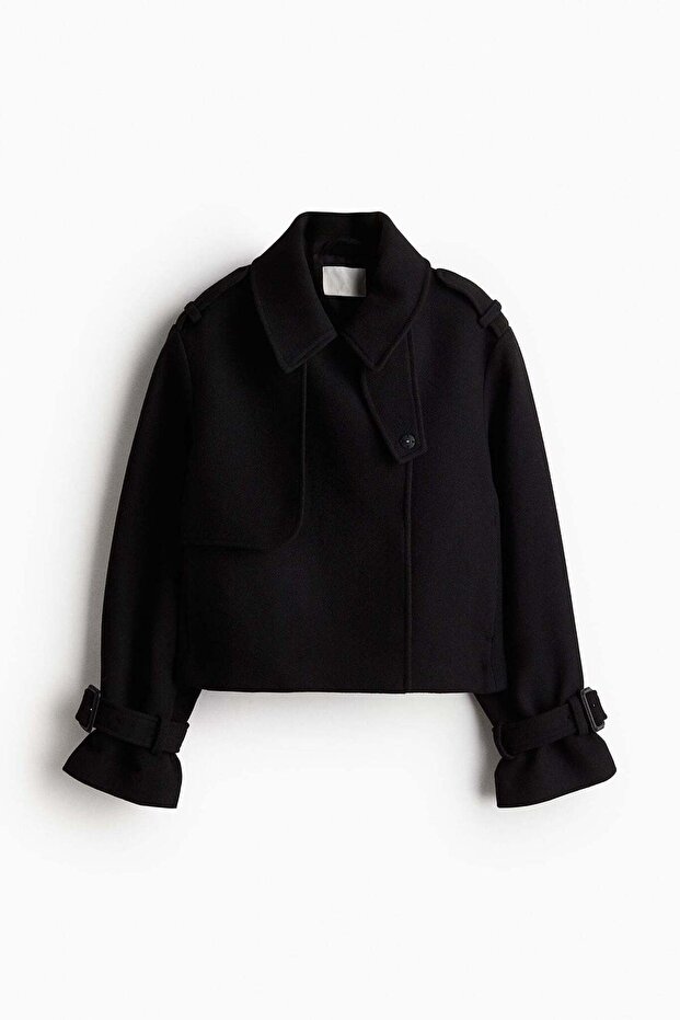 Trench-look jacket