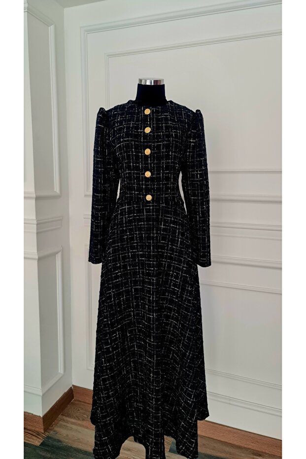 Tüvit Kumaş elbise - 1