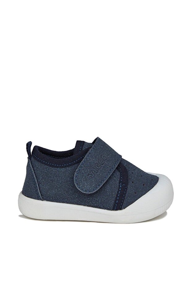 Navy Blue - Baby Girl Fuchsia First Step Casual Shoes Sneaker