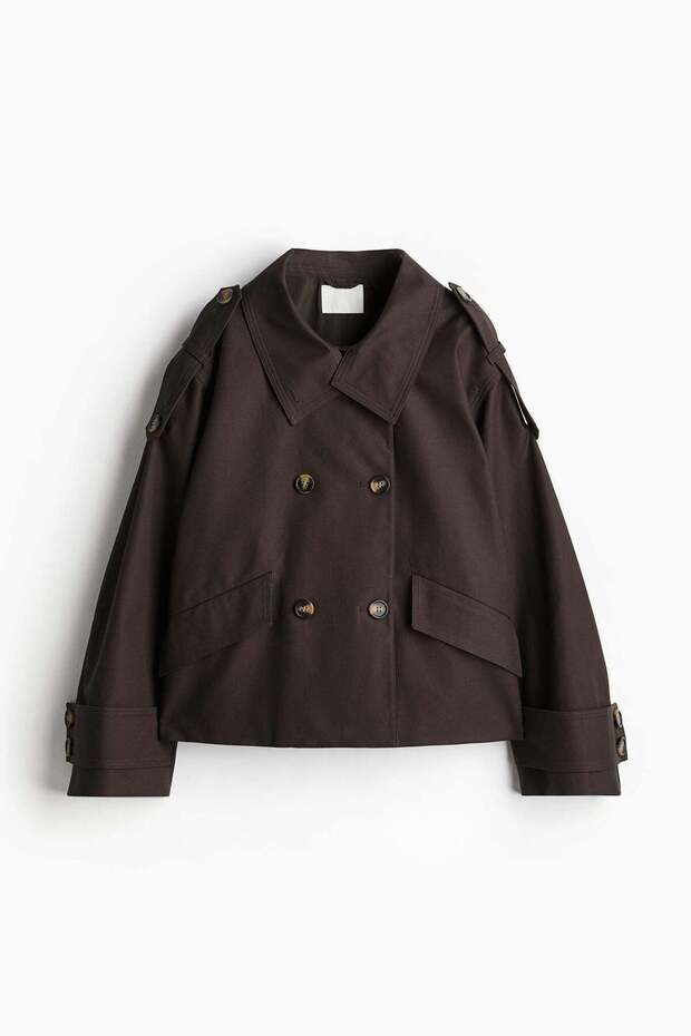 Short trench coat