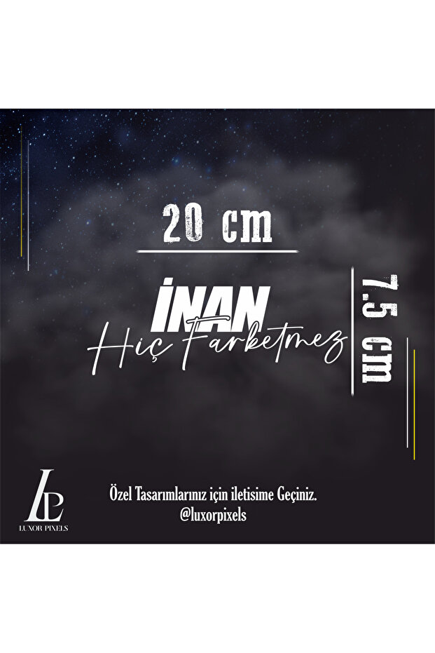 Believe Nothing Say Anything Jdm Car-Motorcycle Windshield Sticker Sticker 20X7.5Cm