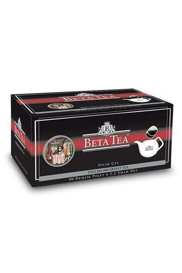 Beta English Breakfast Demlik Poşet 100 Adet (SEYLAN ÇAYI - CEYLON TEA) (earl Grey - Bergamot - Tomu - 1