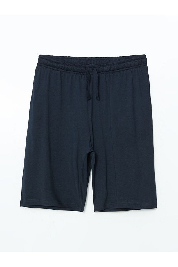 Gri Standart Kalıp Erkek Şortlu Pijama Takımı - 3