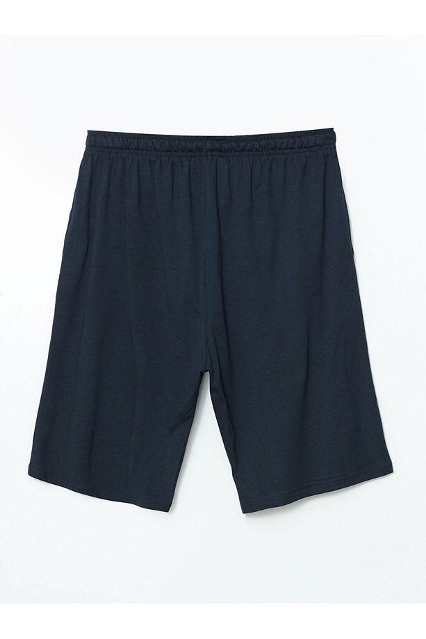 Gri Standart Kalıp Erkek Şortlu Pijama Takımı - 4