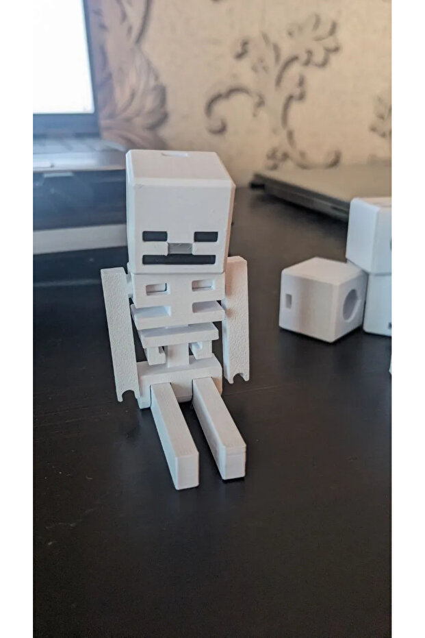 Minecraft, Skeleton - Iskelet Figürü Hareketli Model - 3