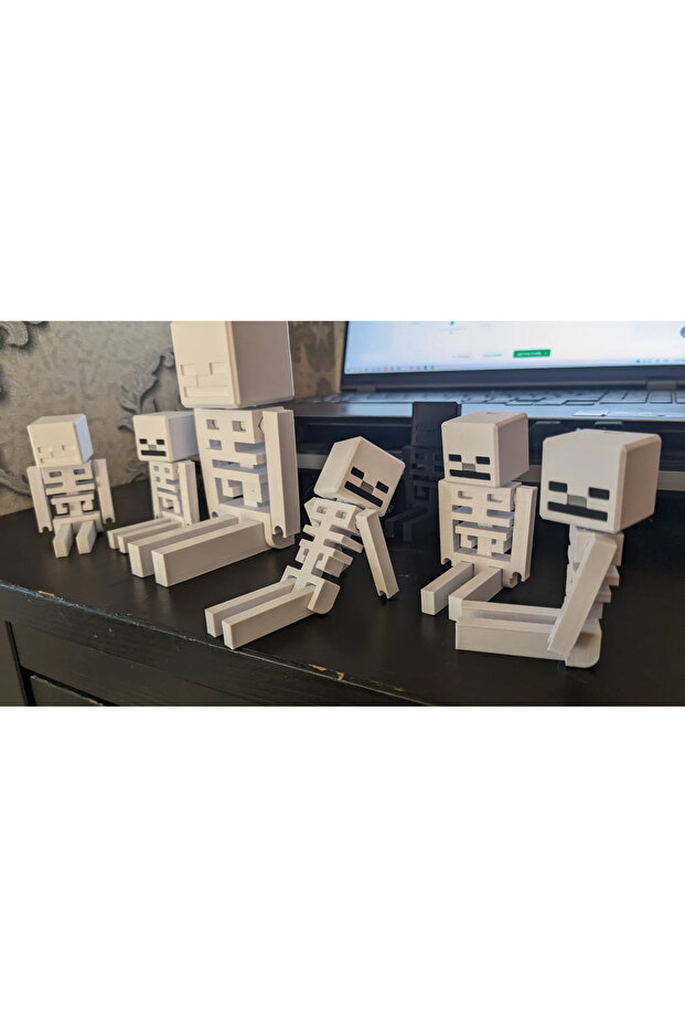 Minecraft, Skeleton - Iskelet Figürü Hareketli Model - 4