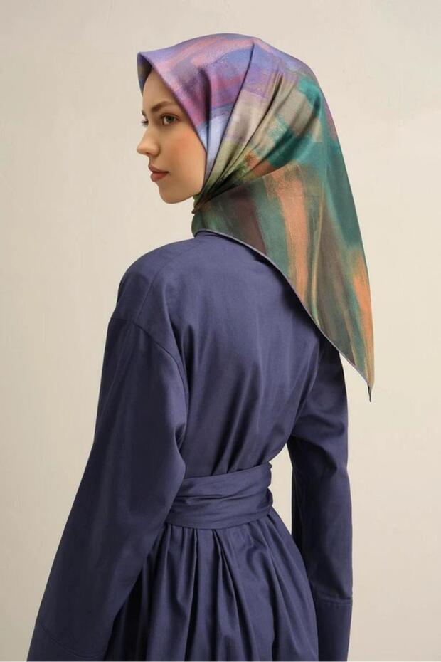 Armi̇ne Twill Silk Scarf 2025 Summer Season 9308D02-06