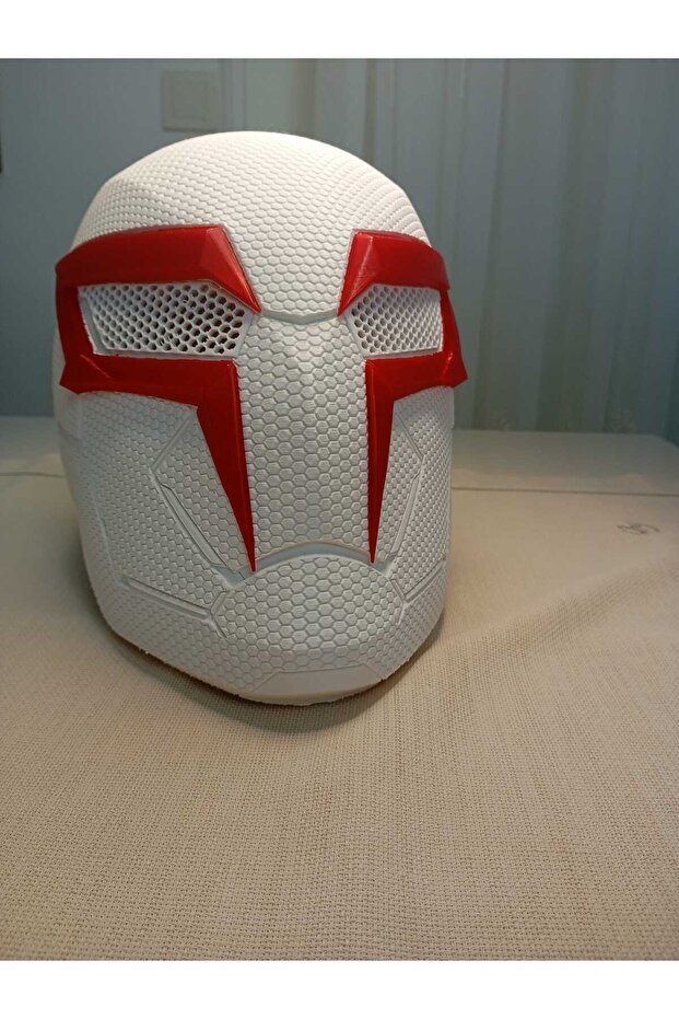 Beyaz Örümcek Adam Maskesi - 2