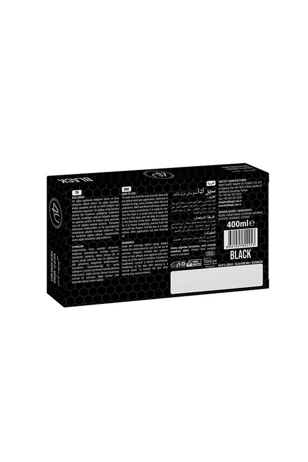 Bitkisel Kalıp Sir Ağda Black ( Siyah ) 400 ml - 2