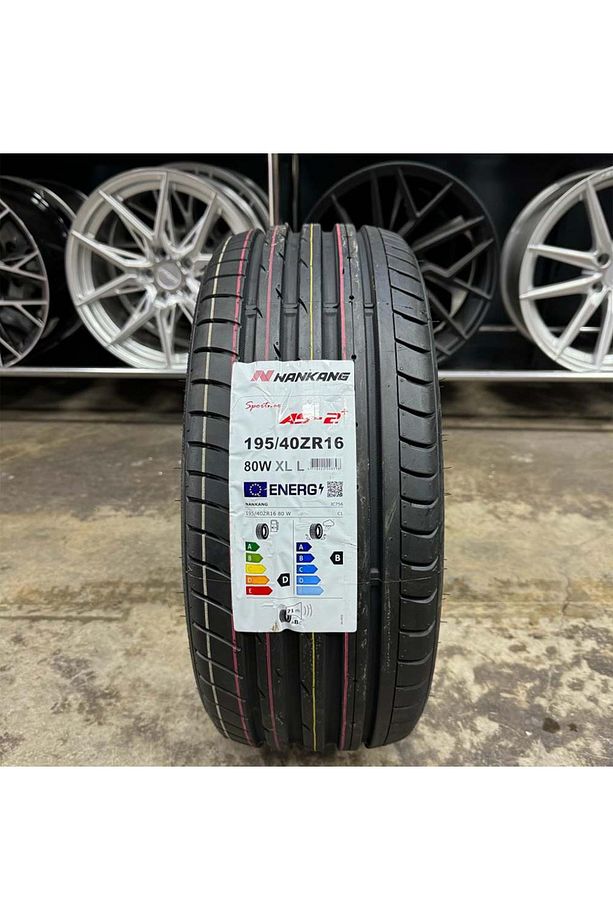 195/40 ZR16 80W XL L Nankang AS-2 Yazlık Lastik 2024 Üretim (1 ADET FİYATIDIR ) - 1