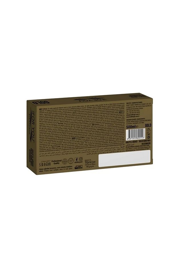 Bitkisel Kalıp Sir Ağda Gold ( Altın) 500 ml - 2