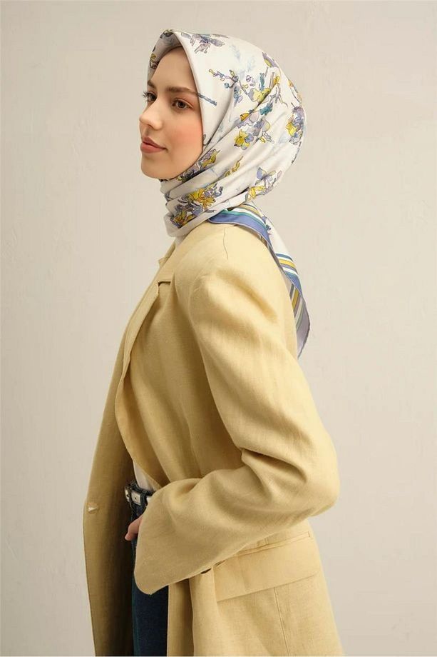 ARMİNE TWİLL İPEK EŞARP 2025 YAZ SEZONU 9316D02-83 - 3