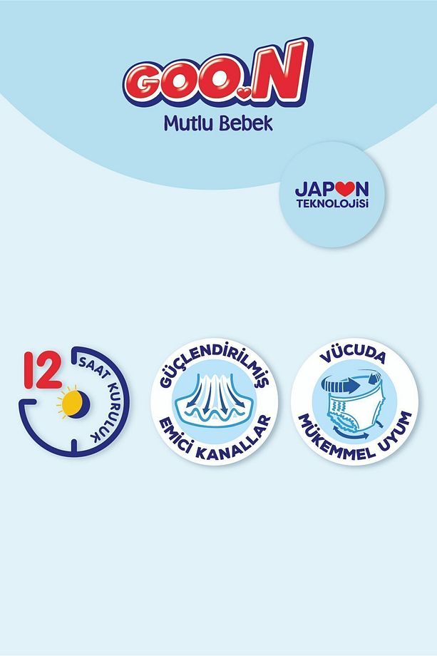 Mutlu Bebek 4 Numara Bant Bebek Bezi Ultra Fırsat Paketi- 12 Saat Kuruluk - 360 Adet - 4