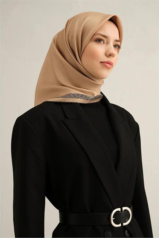 Armi̇ne Twill Silk Scarf 2025 Summer Season 9357D02-34