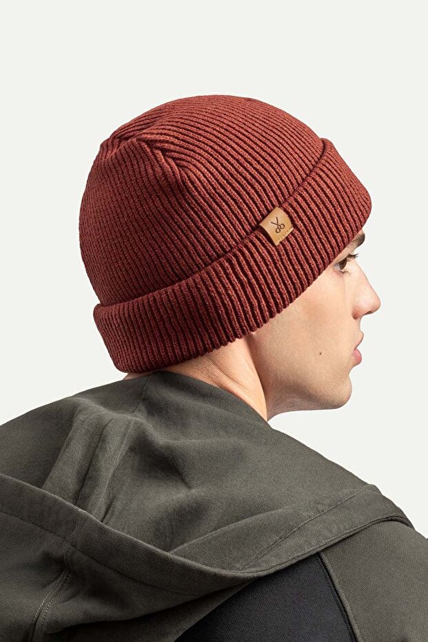 Unisex Bere - Kapelo - Brick - 3