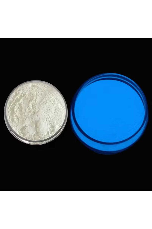 FOSFOR TOZU GÖK MAVİSİ KARANLIKTA PARLAYAN EPOKSİ REÇİNE VE SANATSAL FOSFOR 35 GR - 5
