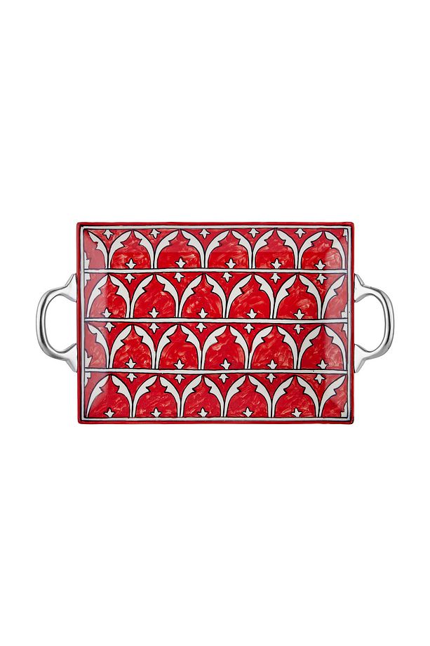 Corallo Servis Tepsisi Kırmızı 47x27 cm - 2