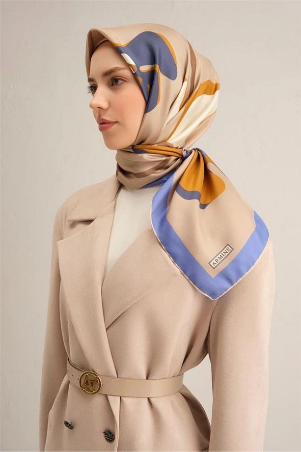ARMİNE TWİLL İPEK EŞARP 2025 YAZ SEZONU 9317D02-34 - 3