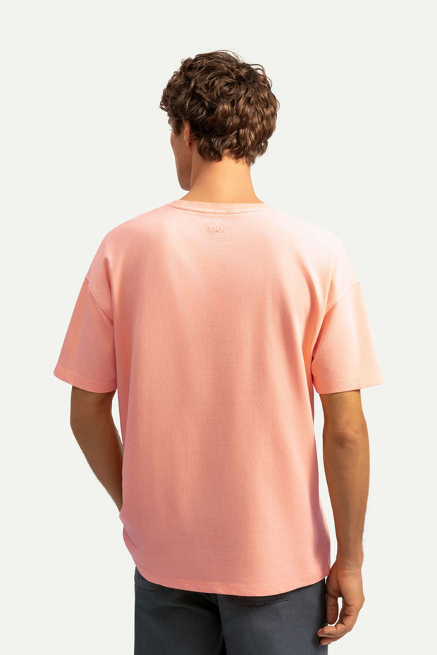 Unisex Oversize/ Relax Fit Basic T-Shirt - Canyon - 3