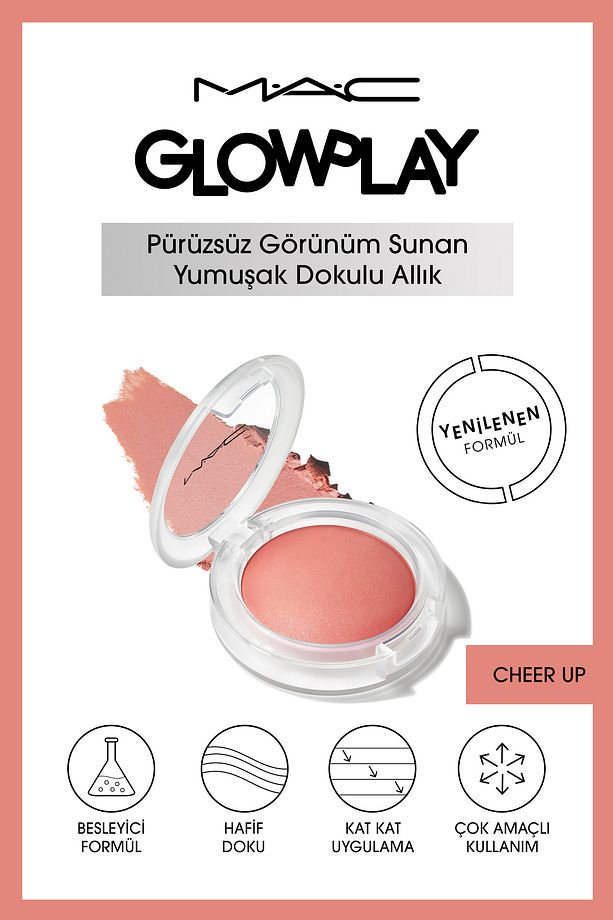Glow Play Yumuşak Dokulu Allık-cheer Up - 1