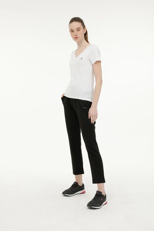 W-ct137 Basıc Track Pants 3fx Siyah Kadın Eşofman Alt - 3