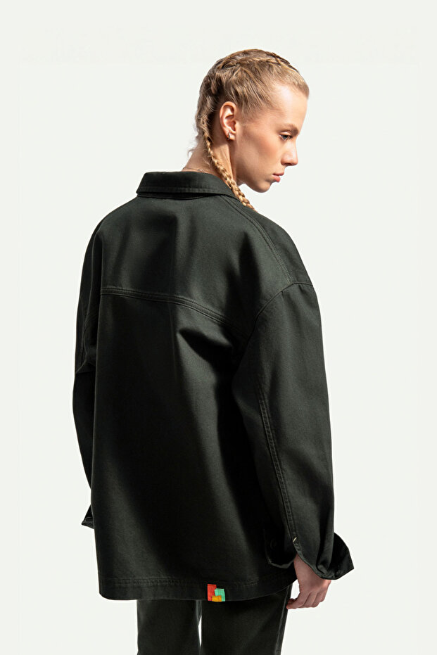 Antrasit Unisex İşçi Ceketi | (Creapus - Asfalt) - 9